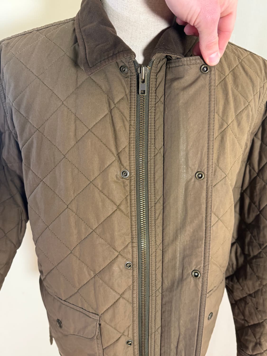 Filson Quilted Field Jacket Marsh Olive  상품이미지6