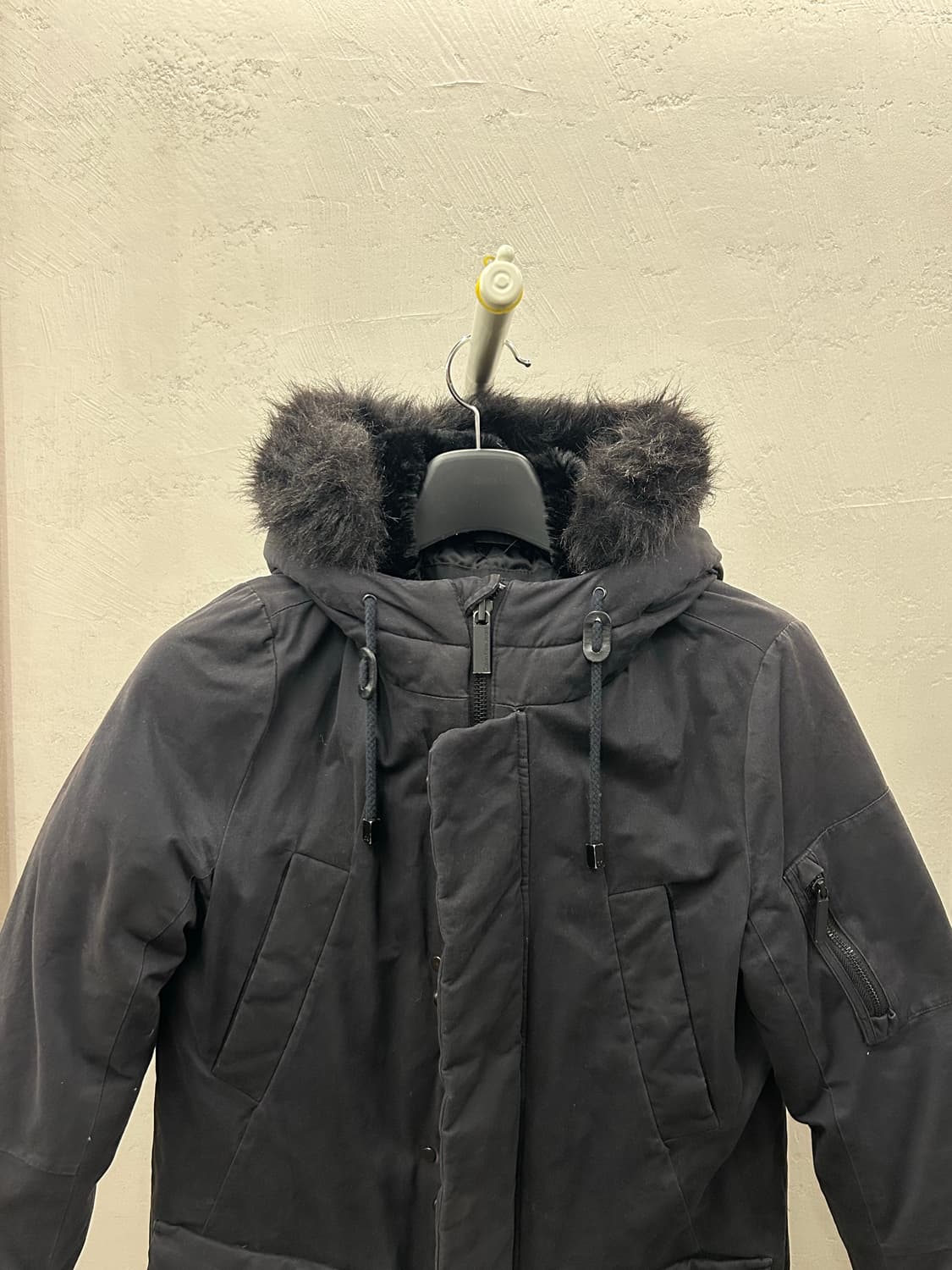 캘빈클라인 진 블랙 후드 패딩 점퍼 상품이미지5