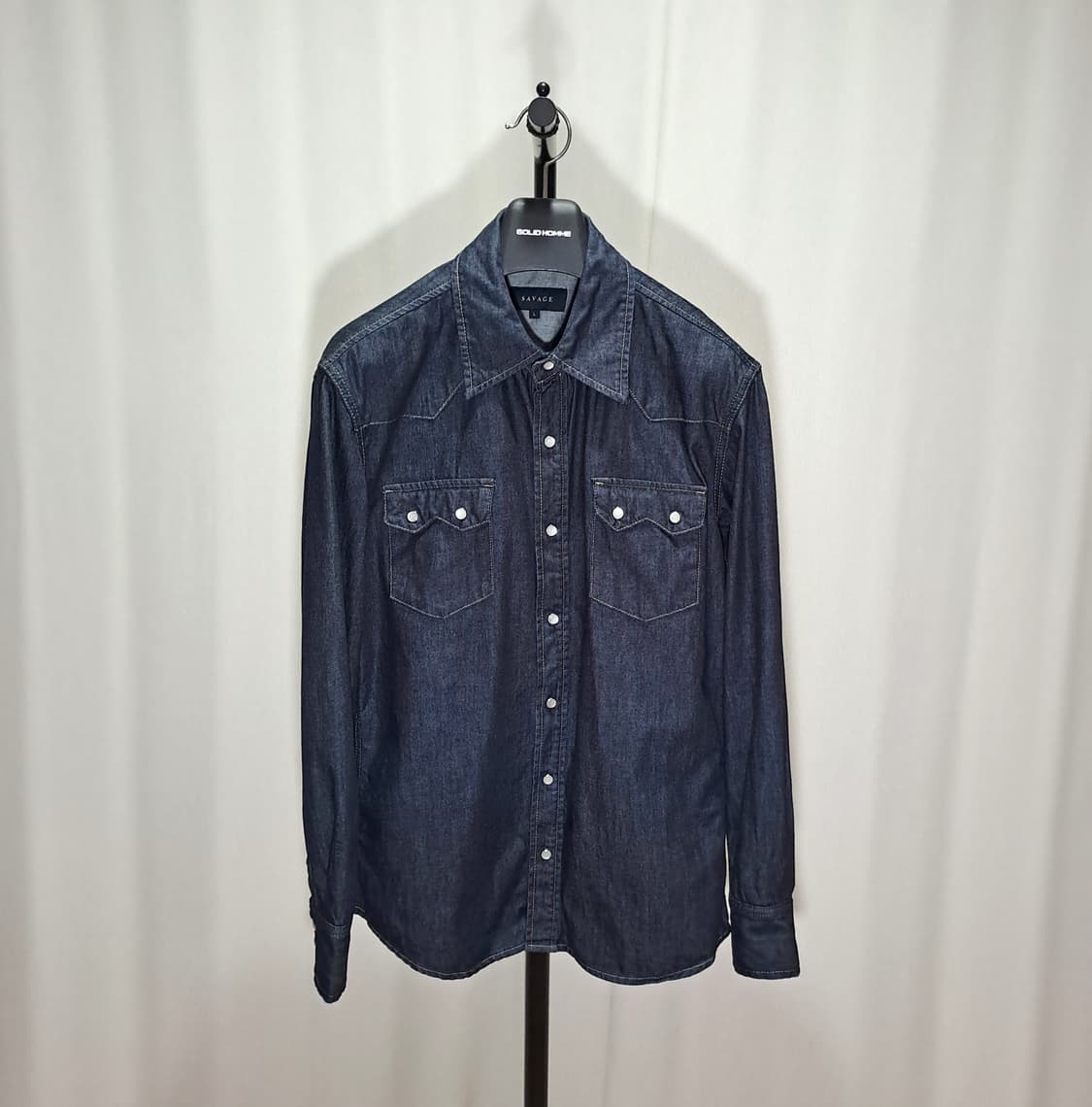 (택포) 세비지 웨스턴 셔츠 L B829 상품이미지1