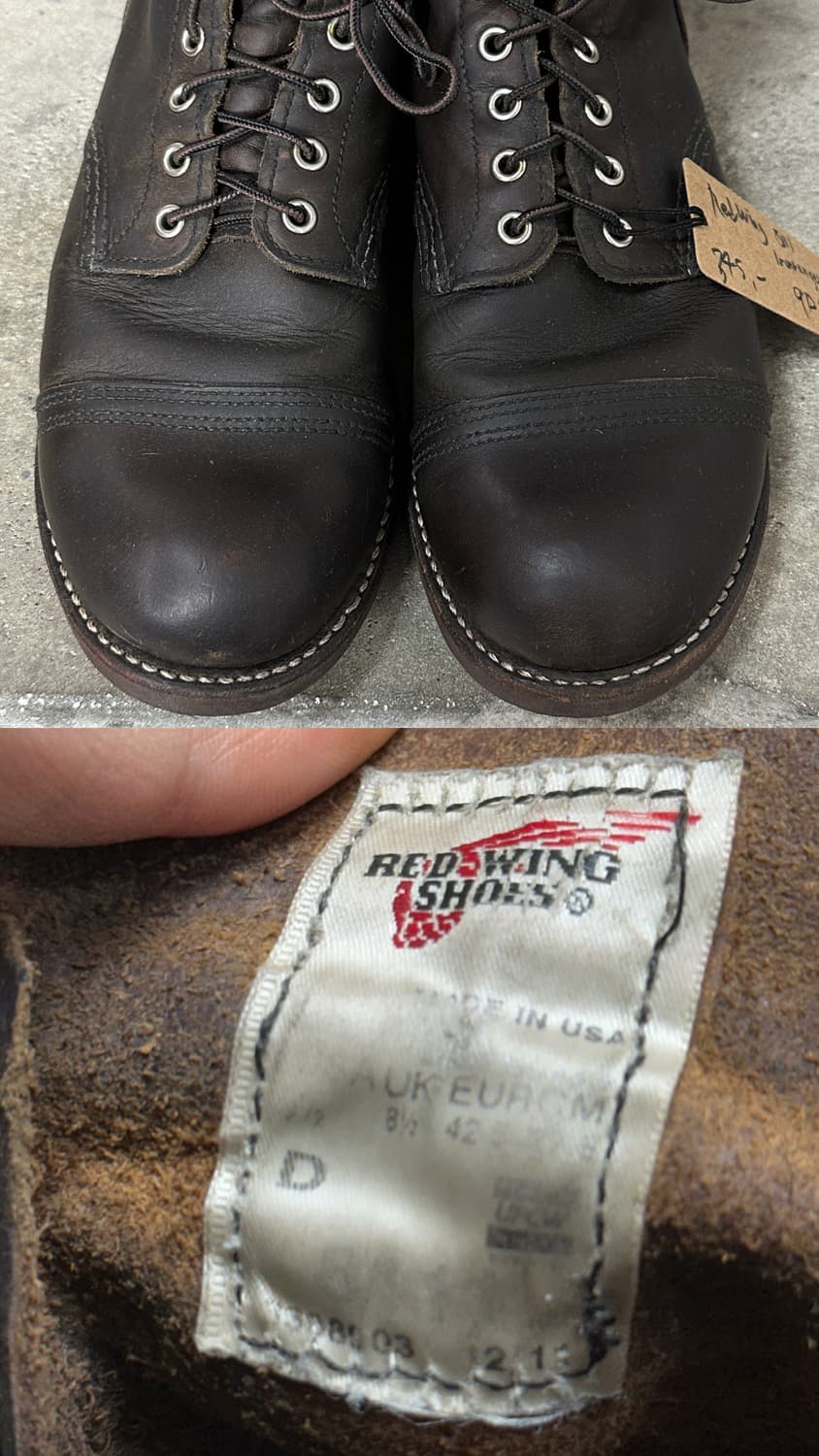 OG USA Made 레드윙 8111 아이언레인저 레드윙 부츠 상품이미지9