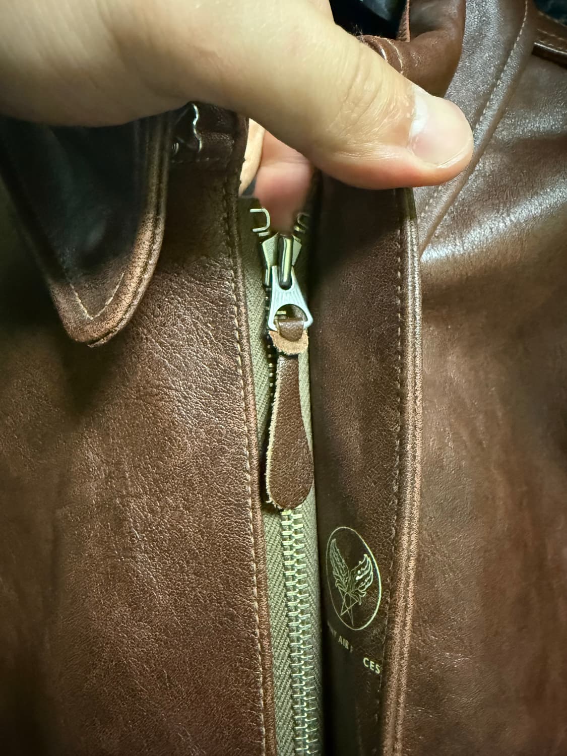 아카펠라클로딩 a2 한정 별주 신키사 홀스하이드 42사이즈 상품이미지10