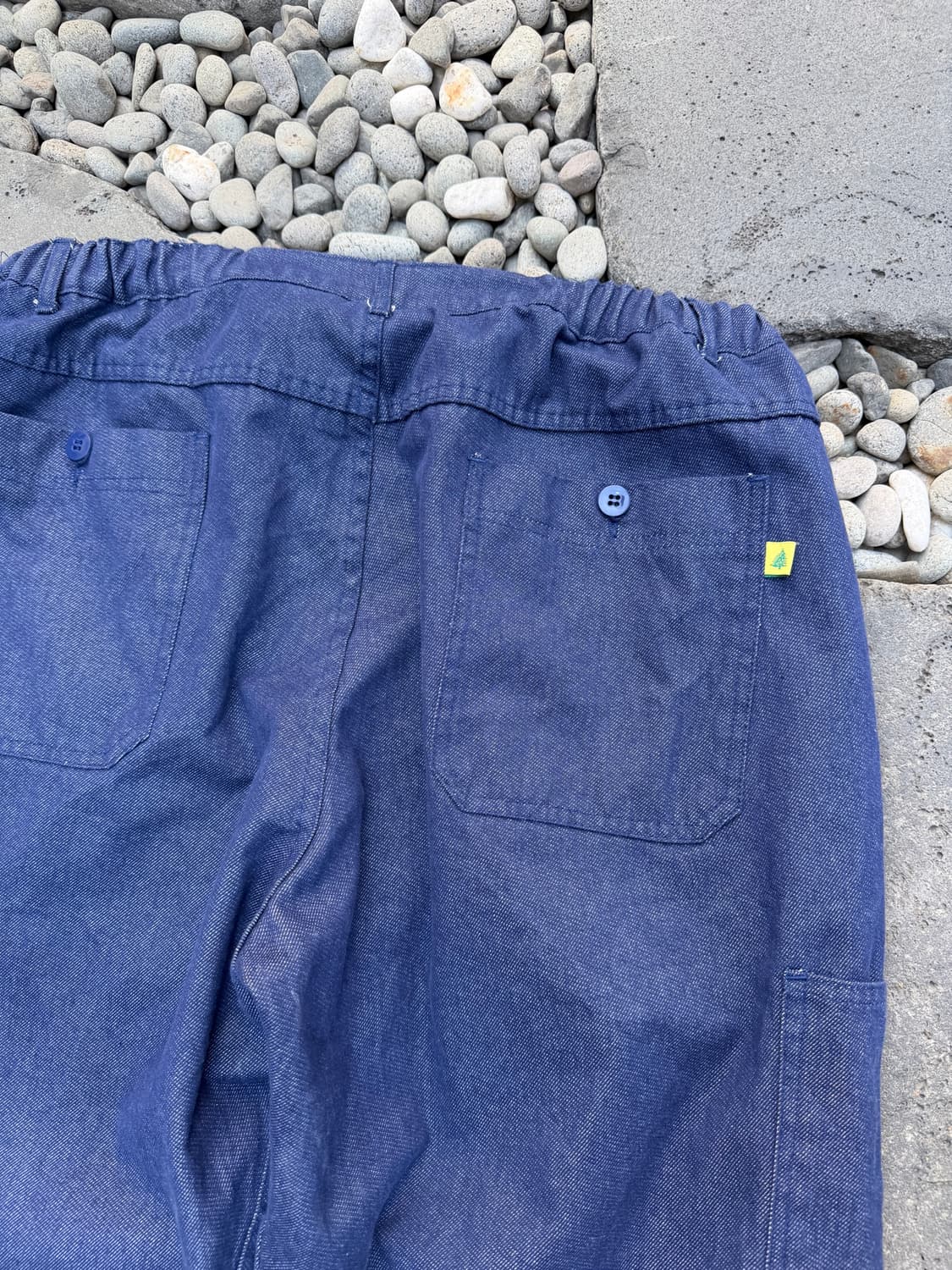 1990s LE CEDRE DENIM FRENCH 데님 프렌치 와이드팬츠 상품이미지10