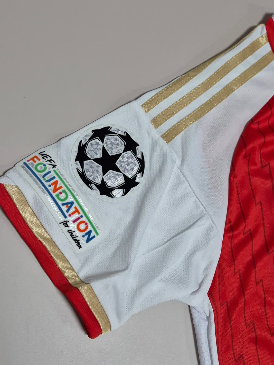 23 24 아스날 라이스 반팔 유니폼 L사이즈(얼룩있음) 상품이미지3