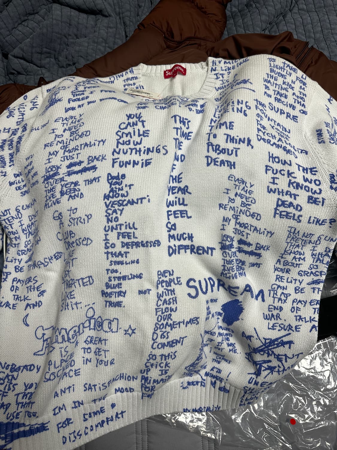 슈프림 곤즈 포엠 니트 상품이미지3