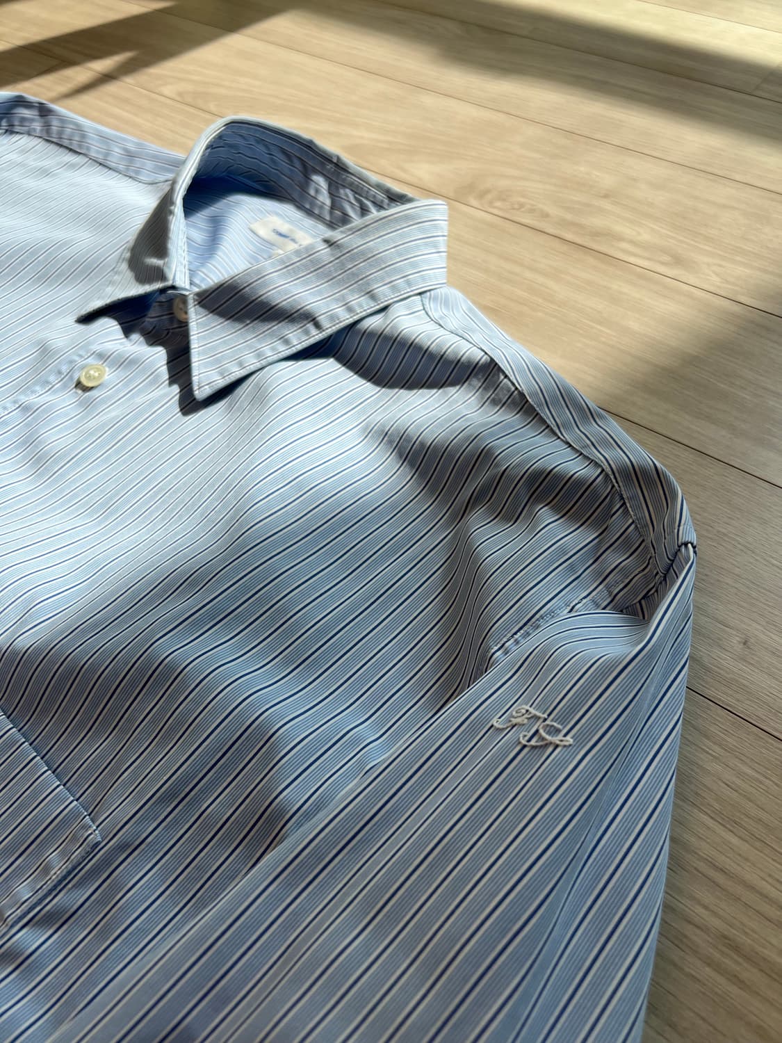 꼼데가르송 셔츠 / 프랑스 제작 스트라이프 오버 셔츠 / L 상품이미지4