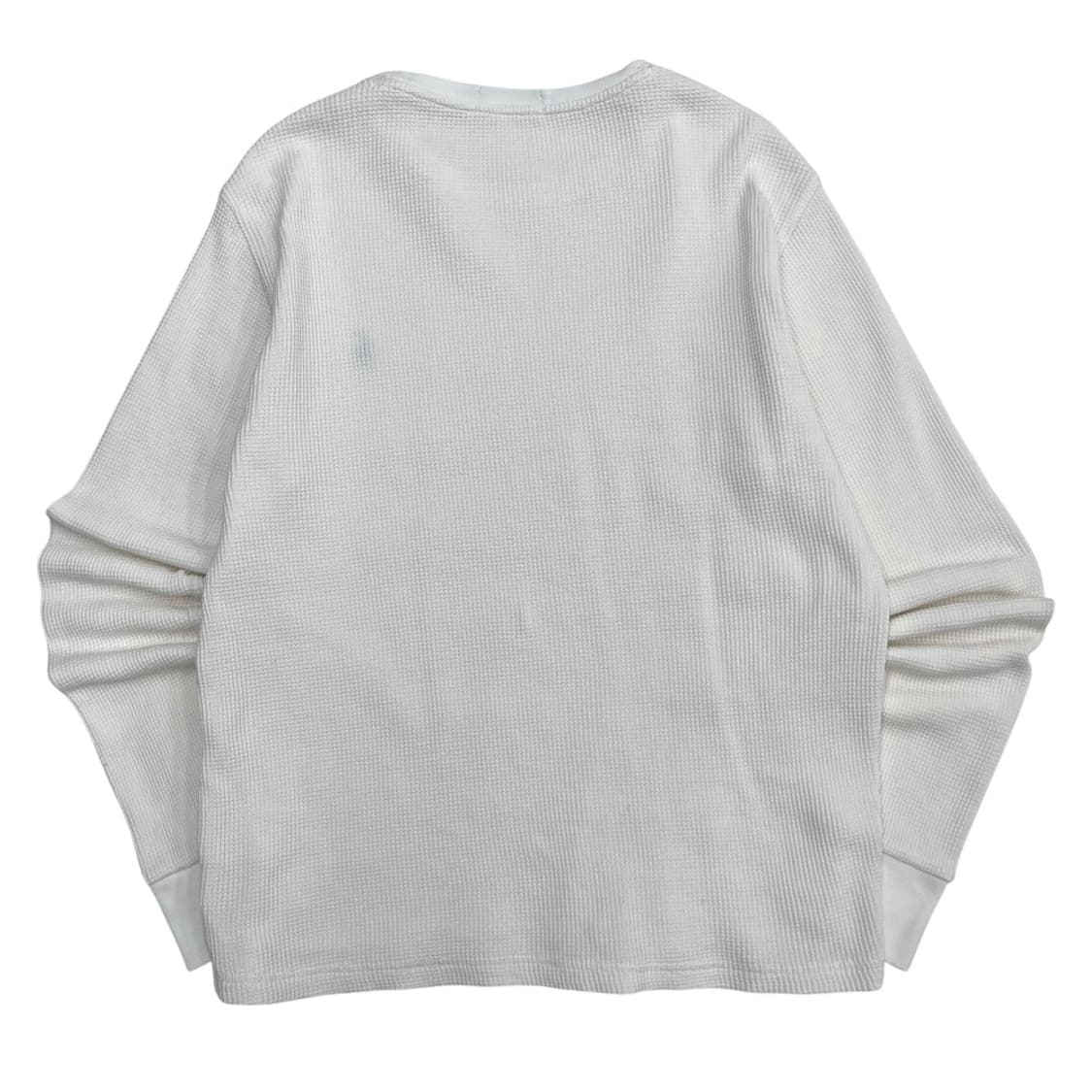 폴로 랄프로렌 네이비포니 화이트 와플 롱슬리브 L 상품이미지3