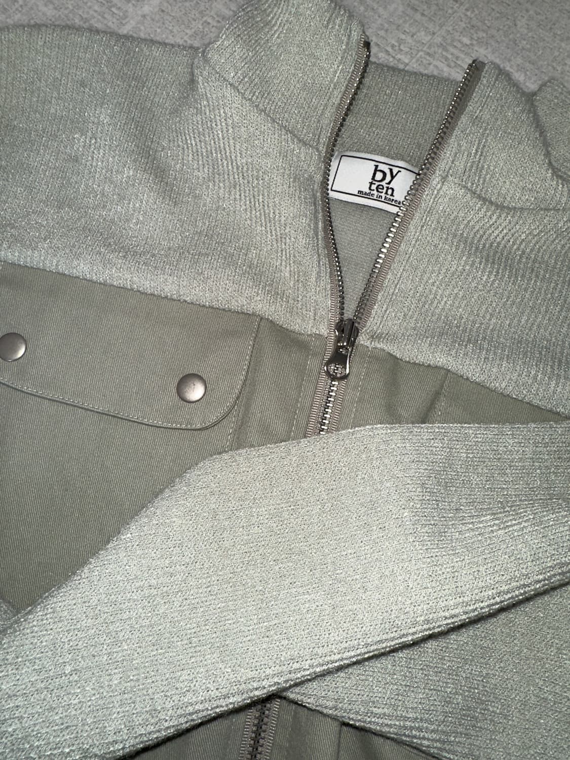 투웨이 니트집업 상품이미지3