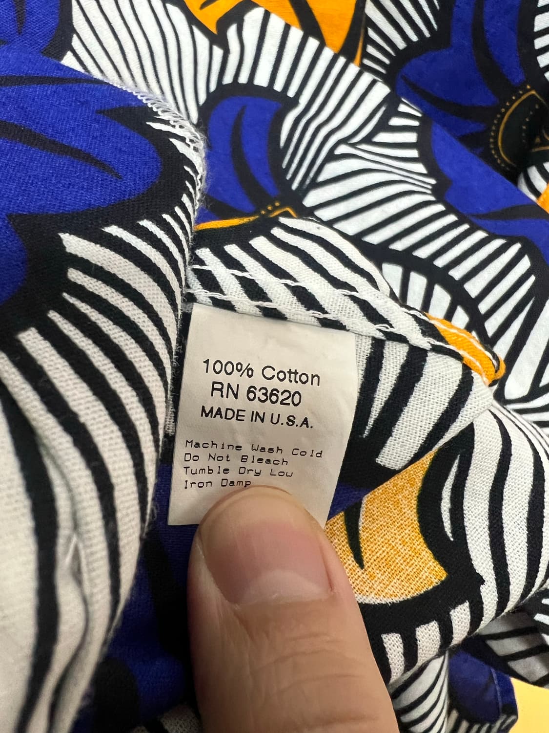 미사용 신품) 짓먼 빈티지 하와이안 캠프 셔츠 M사이즈 상품이미지4