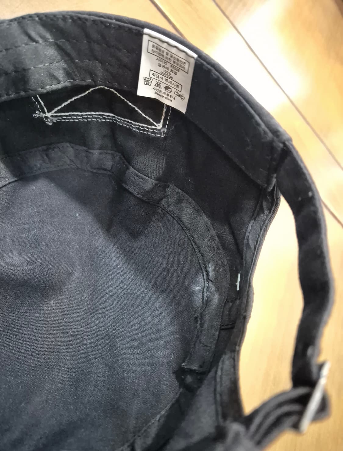 블랙 밀리터리 캡 상품이미지5