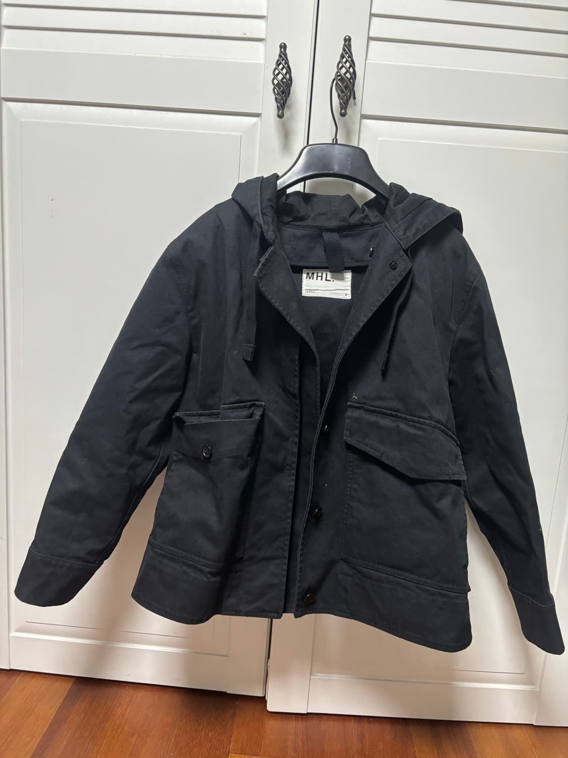 MHL 마가렛호웰 블랙 아우터 2사이즈 상품이미지7