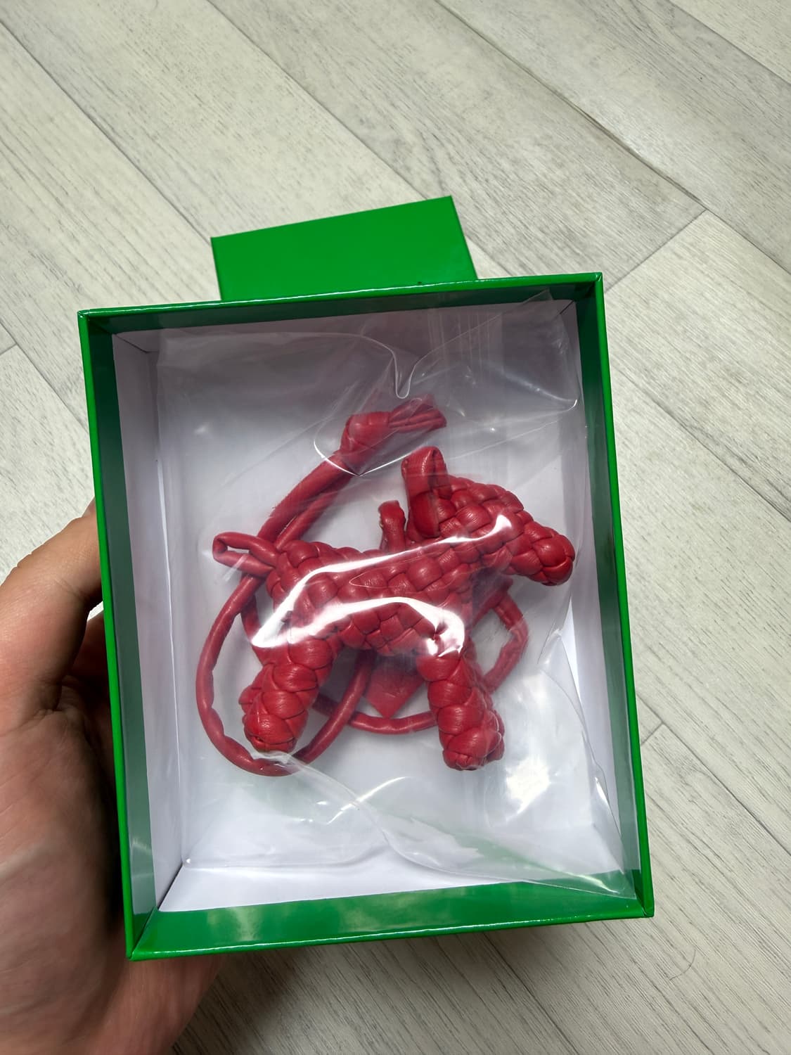 보테가 스타일 백참, 도그 백참, 강아지 백참, 새상품 상품이미지1