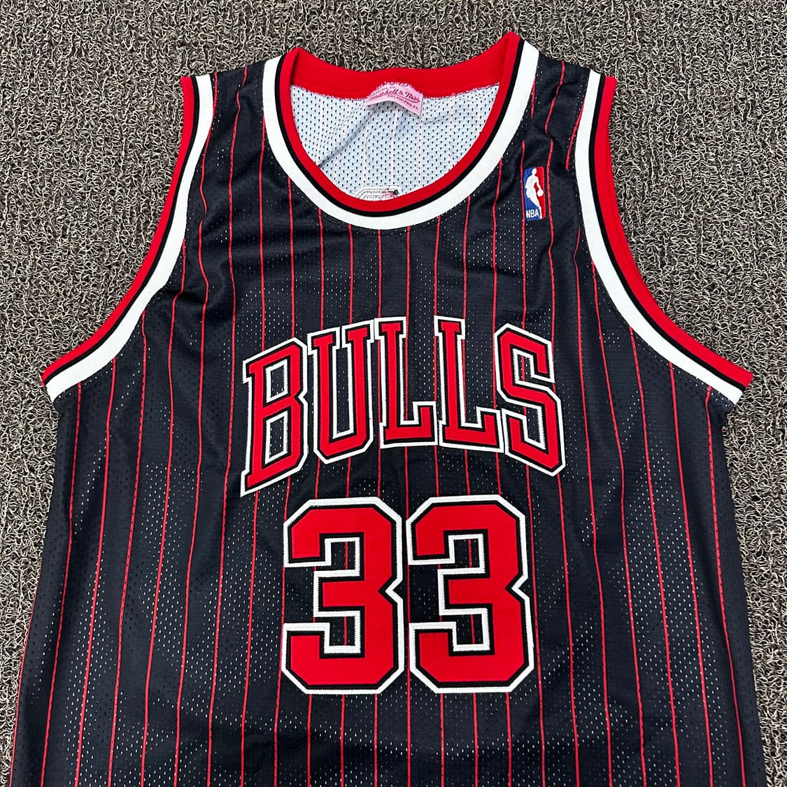 NBA 시카고불스 미첼 & 네스 스윙맨 농구 유니폼 민소매 상품이미지2