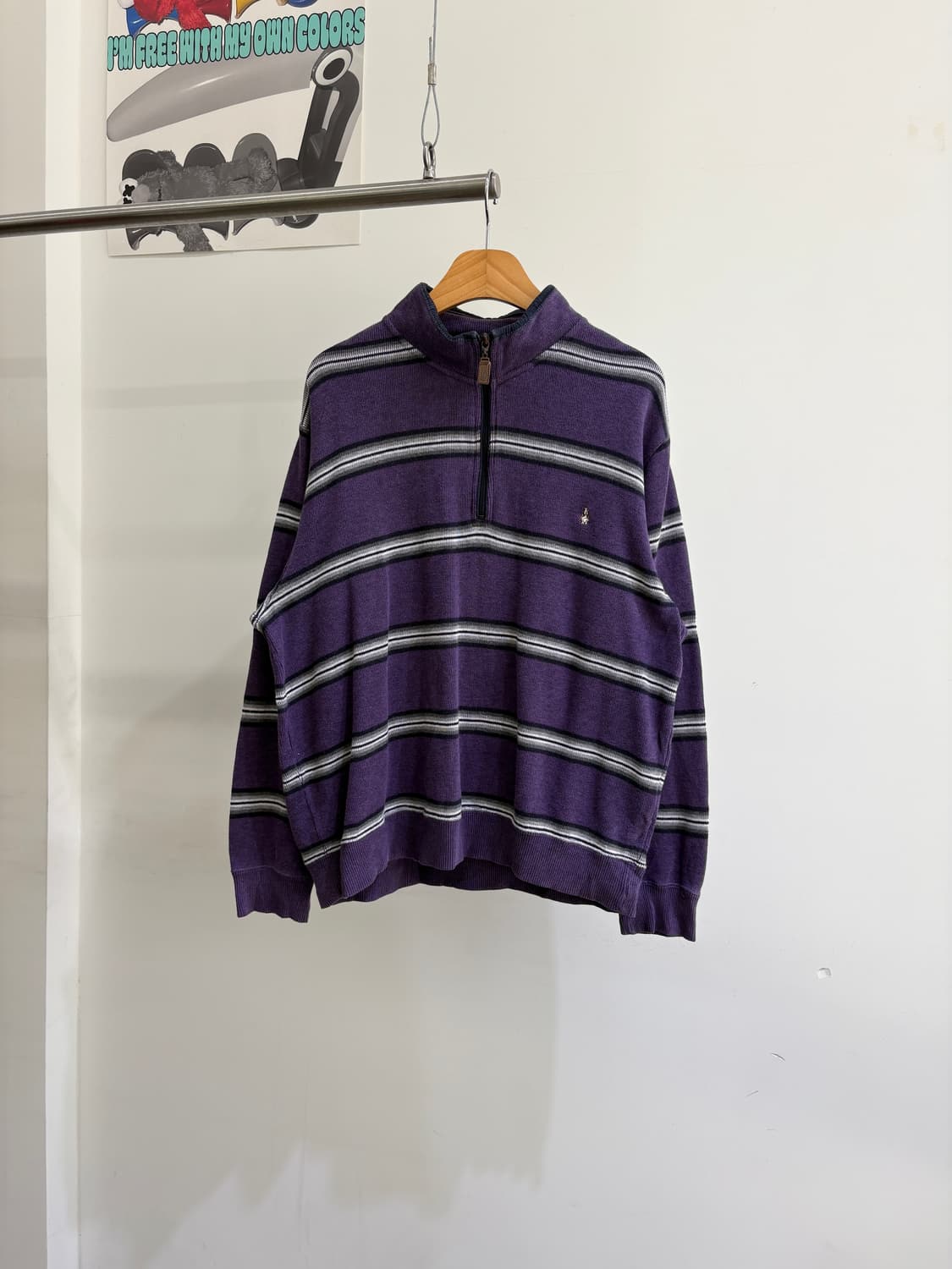 HUSH PUPPIES 니트반집업 상품이미지1
