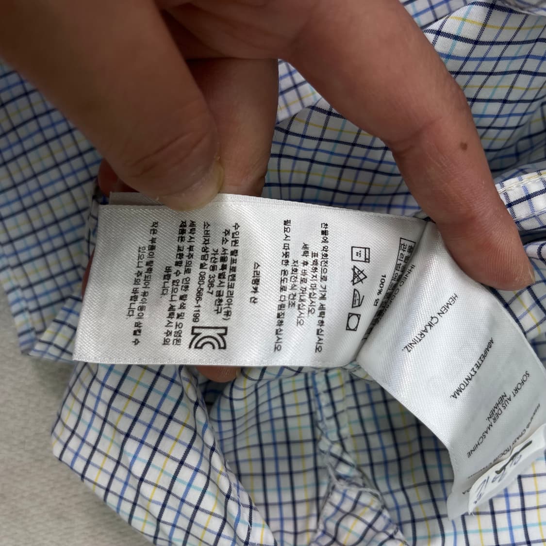100 폴로 랄프로렌 빈티지패턴 셔츠 상품이미지6