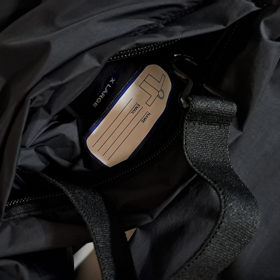 (택포) 꼼데가르송 케이웨이 블랙패치 바람막이 110 B548 상품이미지9