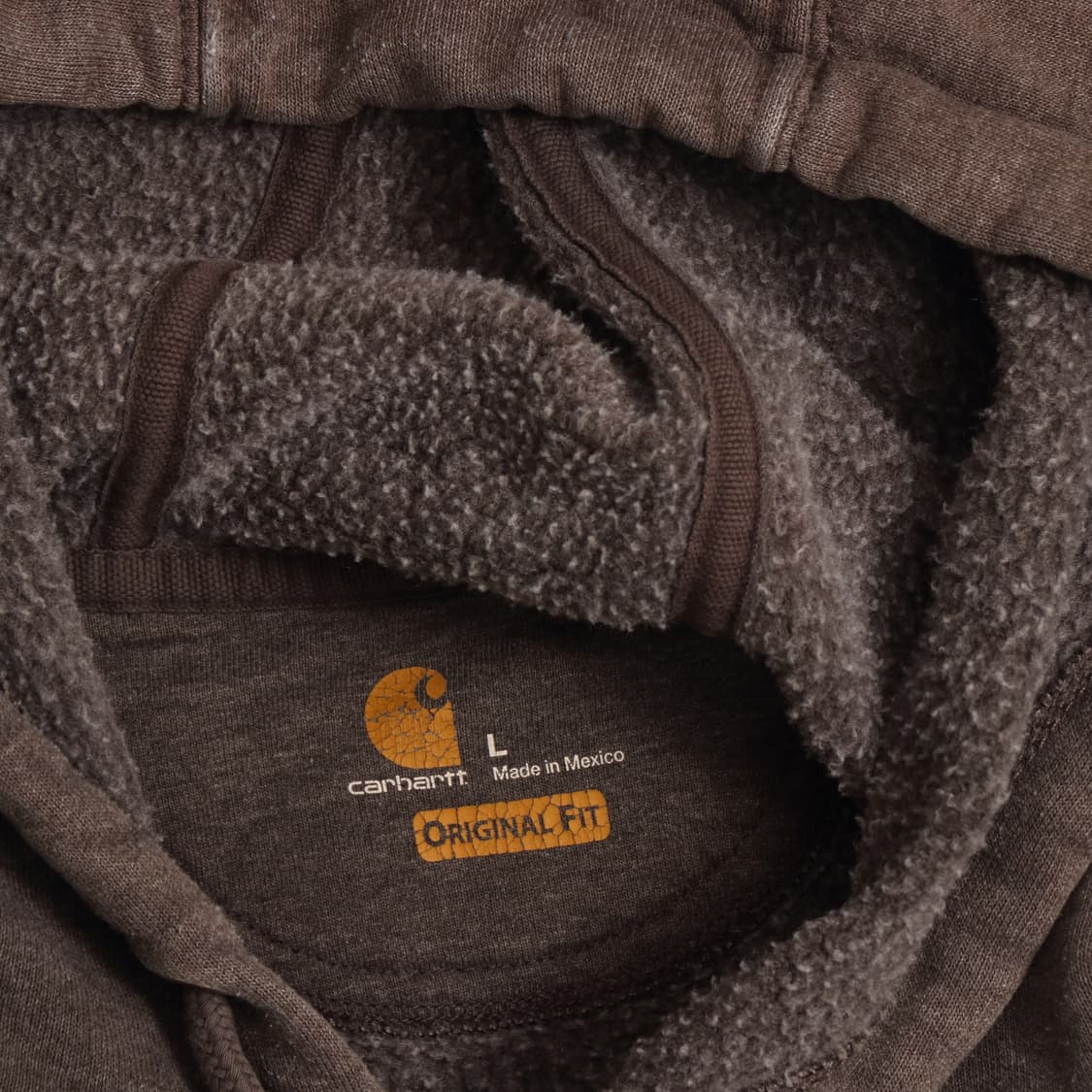 칼하트 로고 프린팅 후드티 A1329 상품이미지3
