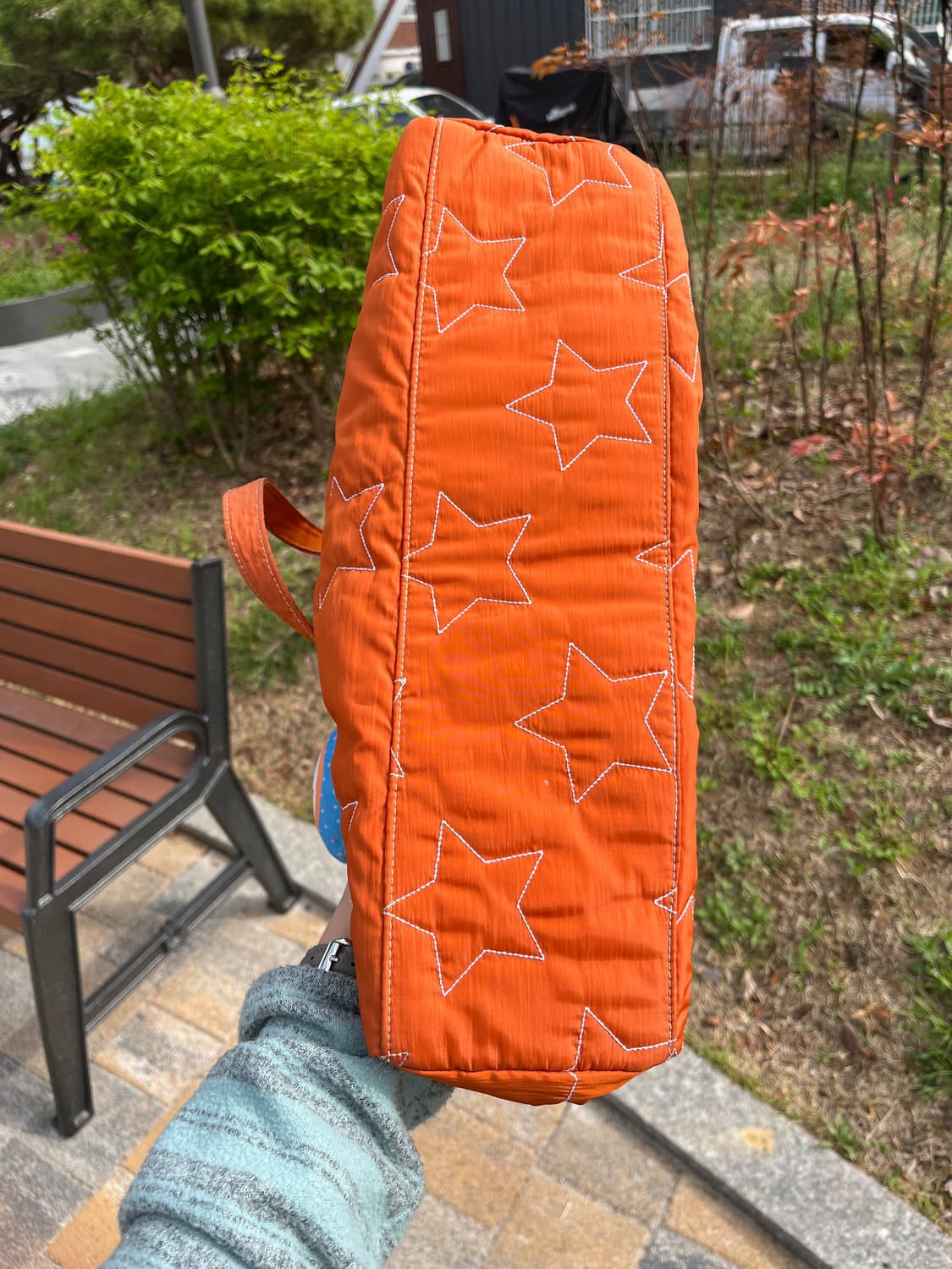 오렌지 별 핸드백 🍊 상품이미지6