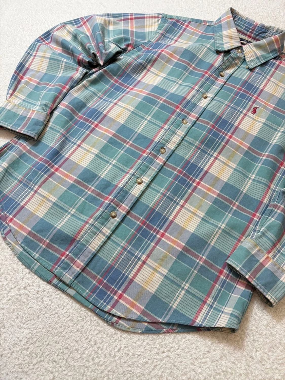 폴로 랄프로렌 00's 체크 남방 pn6168 상품이미지4