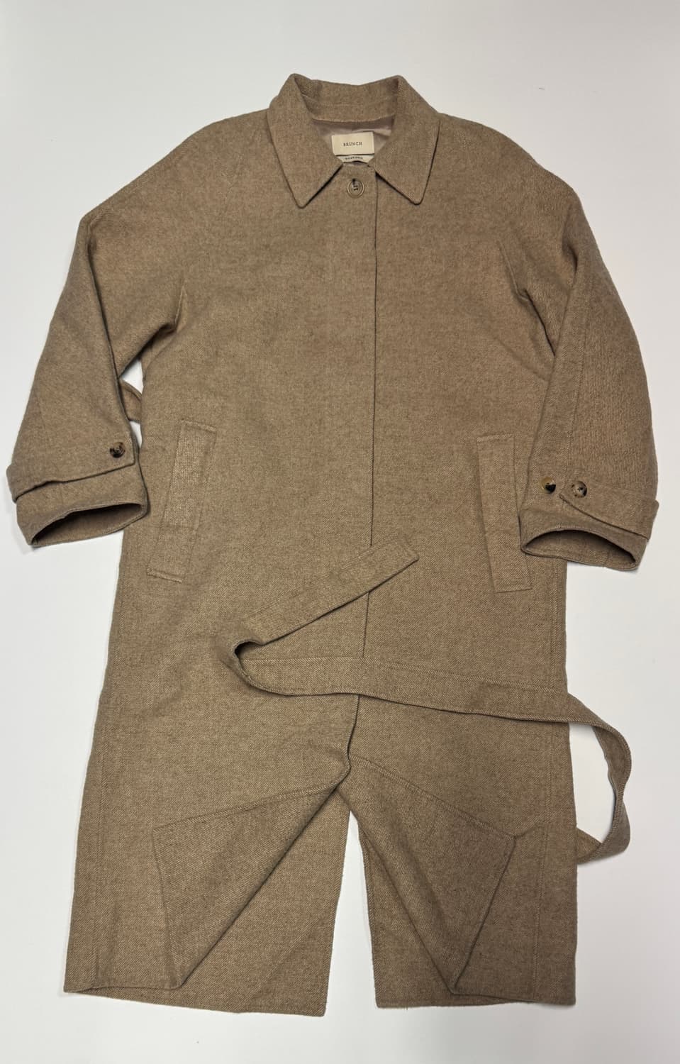 여성 BRUNCH 브런치 BR 벨티드 맥코트 베이지 상품이미지1