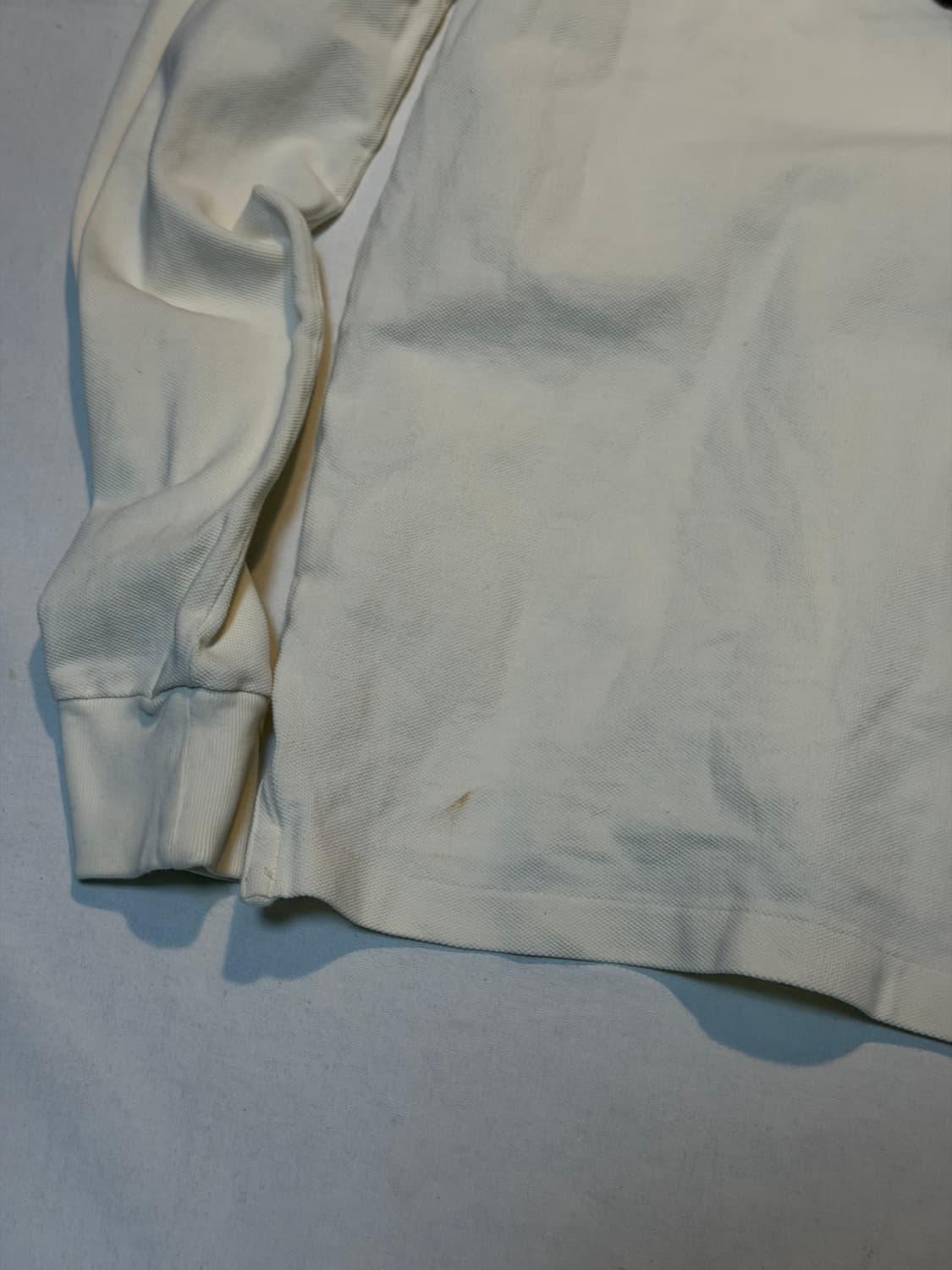 폴로 빅포니 치프키프 롱슬리브 카라티 아이보리 브라운 상품이미지7