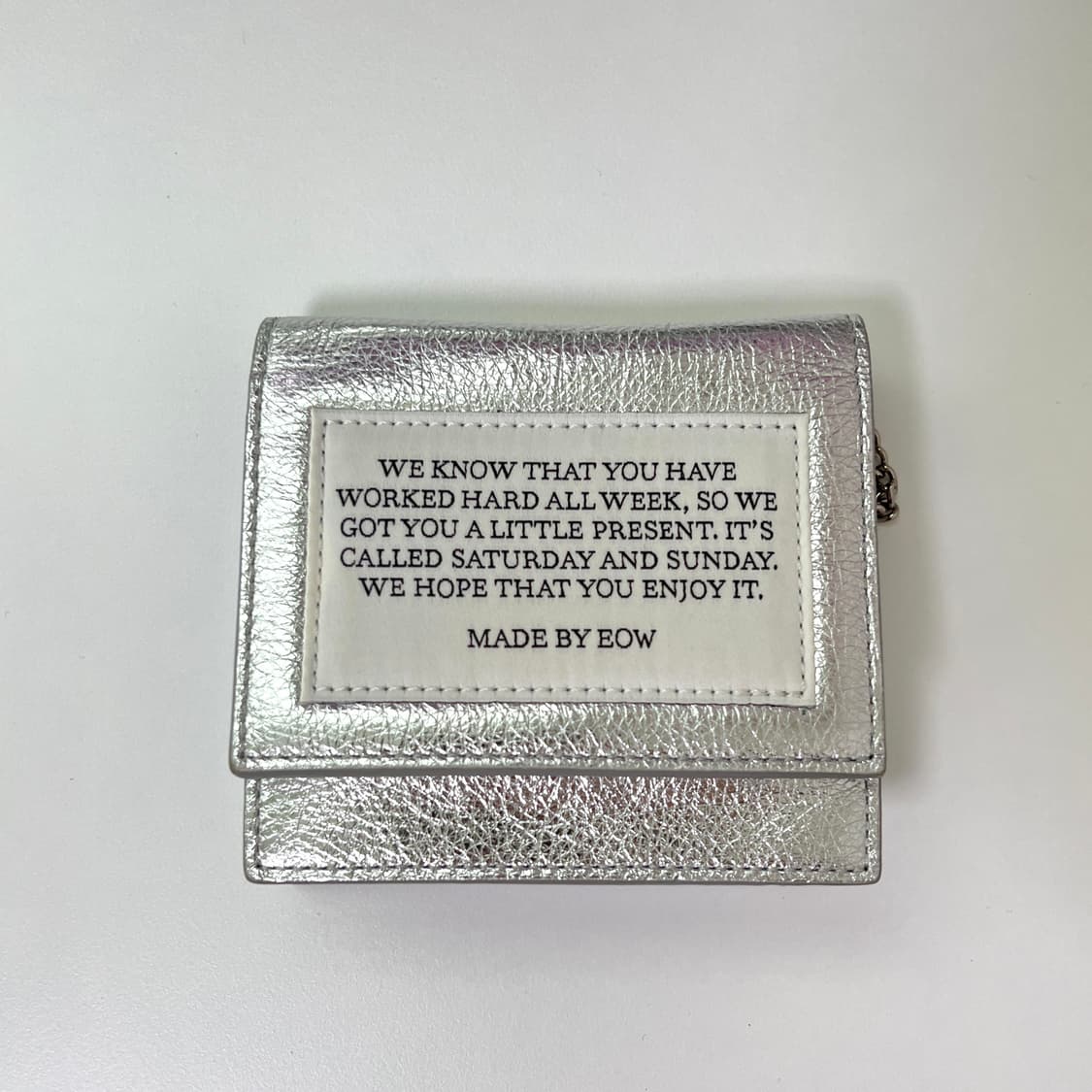 EOW 크래커월렛 실버 상품이미지1