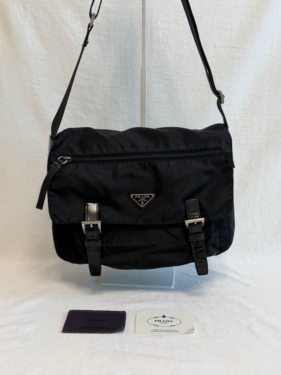정품 프라다 포코노 나일론 메신저백 크로스백 숄더백 상품이미지2