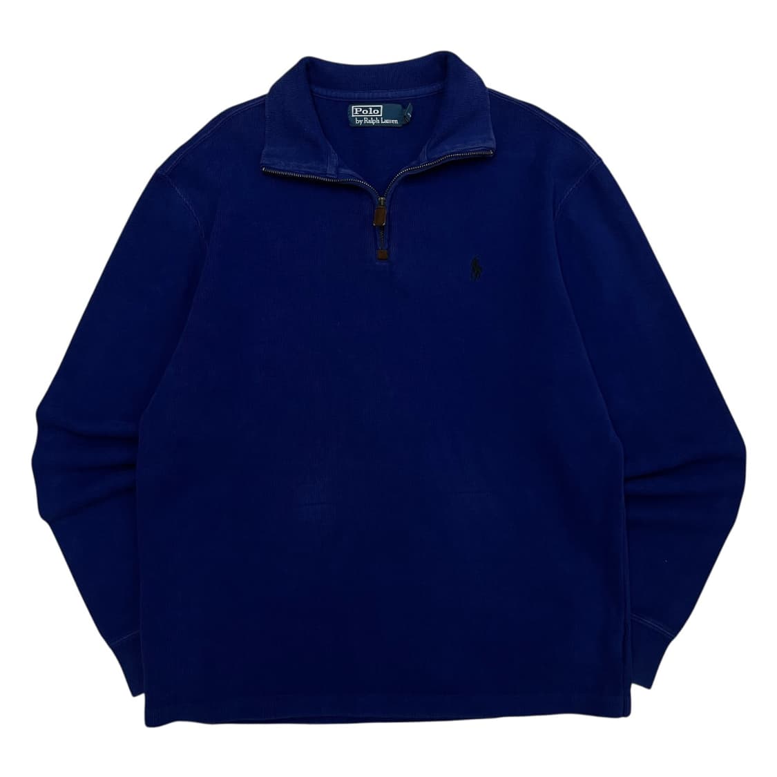 폴로 랄프로렌 블랙포니 블루 반집업 M 상품이미지2