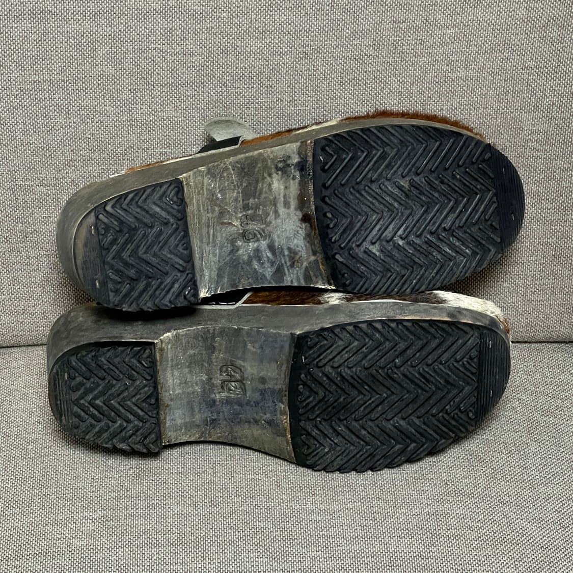 리얼 송치 통우드 아웃솔 클로그 270-275 상품이미지7