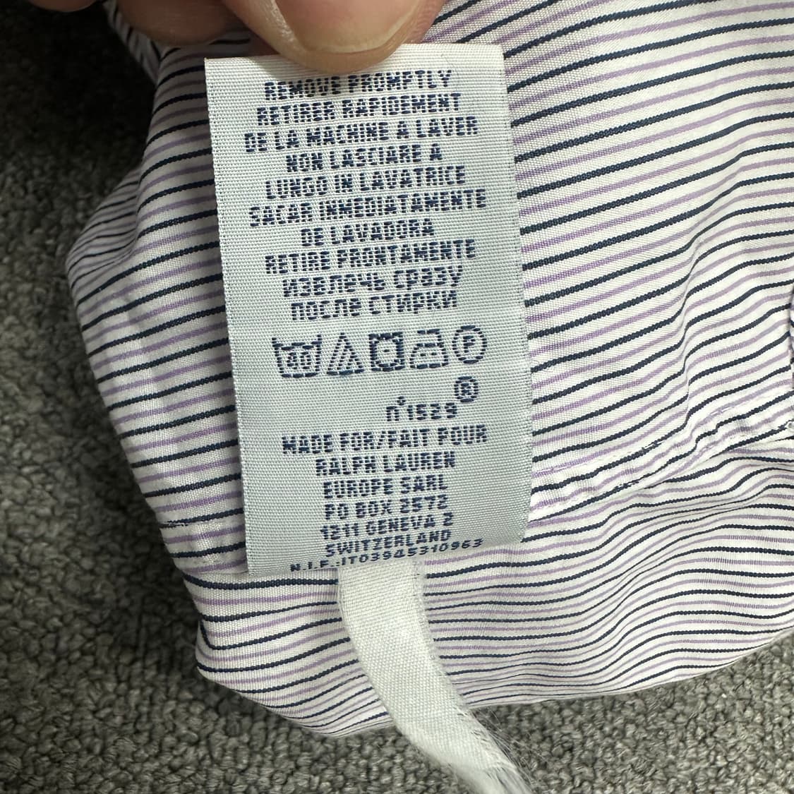 폴로랄프로렌 스트라이프 셔츠 상품이미지6