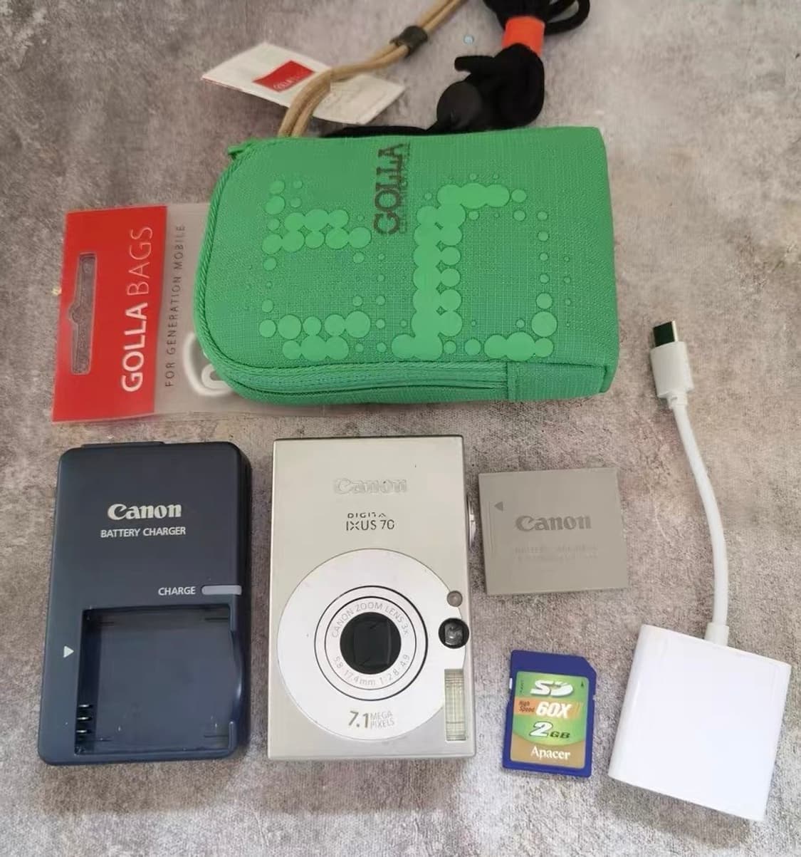 캐논 익서스 70 CANON IXUS 70 빈티지 디지털카메라 디카 상품이미지7