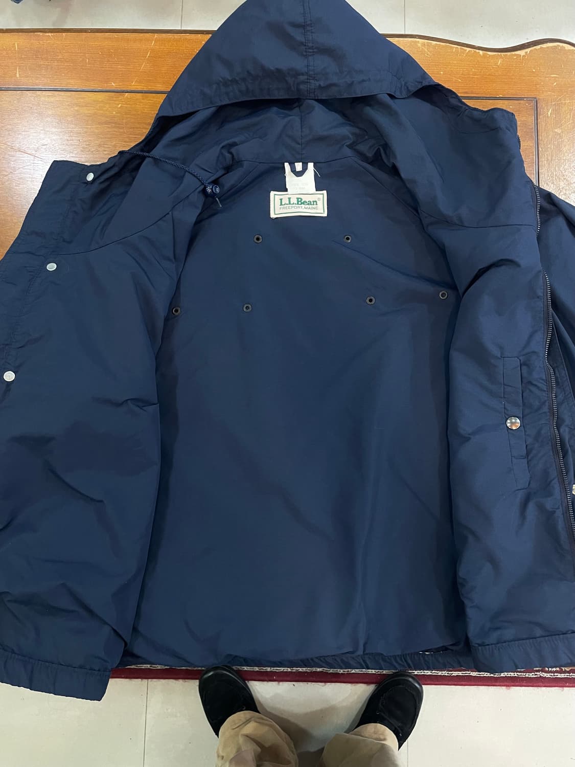 L) 80s 엘엘빈 나일론 자켓 상품이미지4