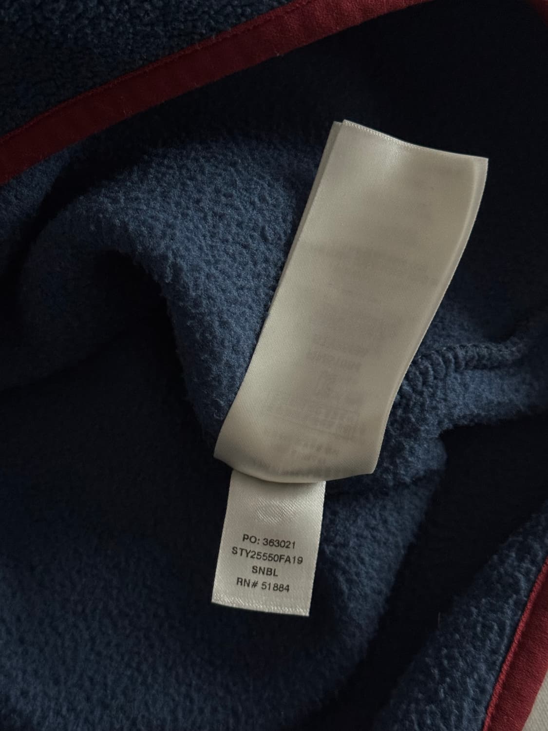 [M] 파타고니아 신칠라 빈티지 다크블루 상품이미지7