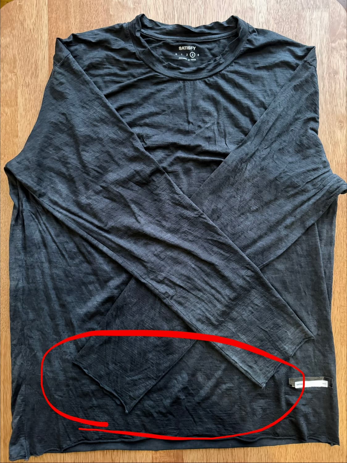 새티스파이 satisfy 클라우드메리노 롱 티 [L] 상품이미지10