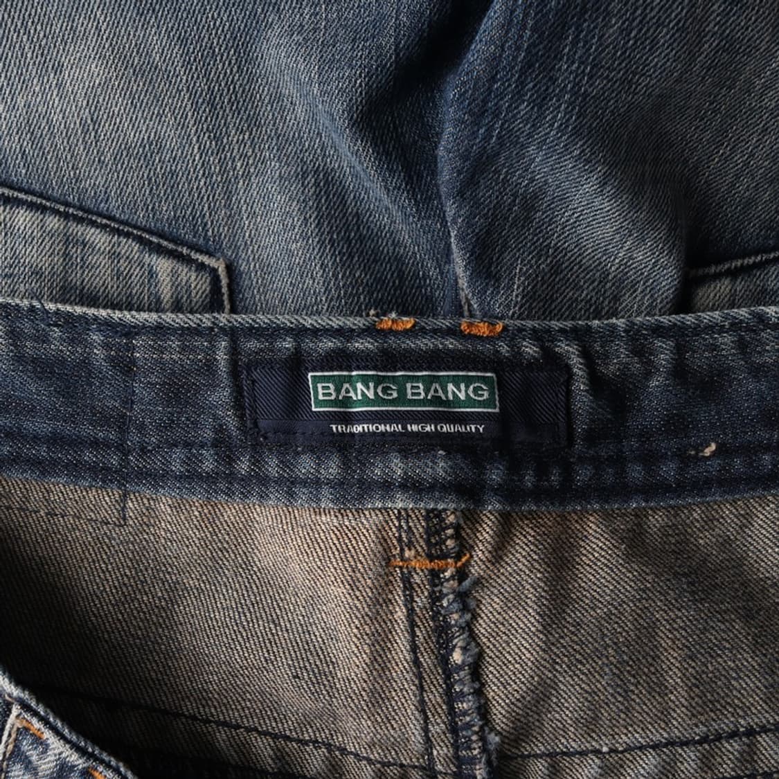 BangBang 레트로 중청 워싱 부츠컷 데님 팬츠 28 상품이미지6