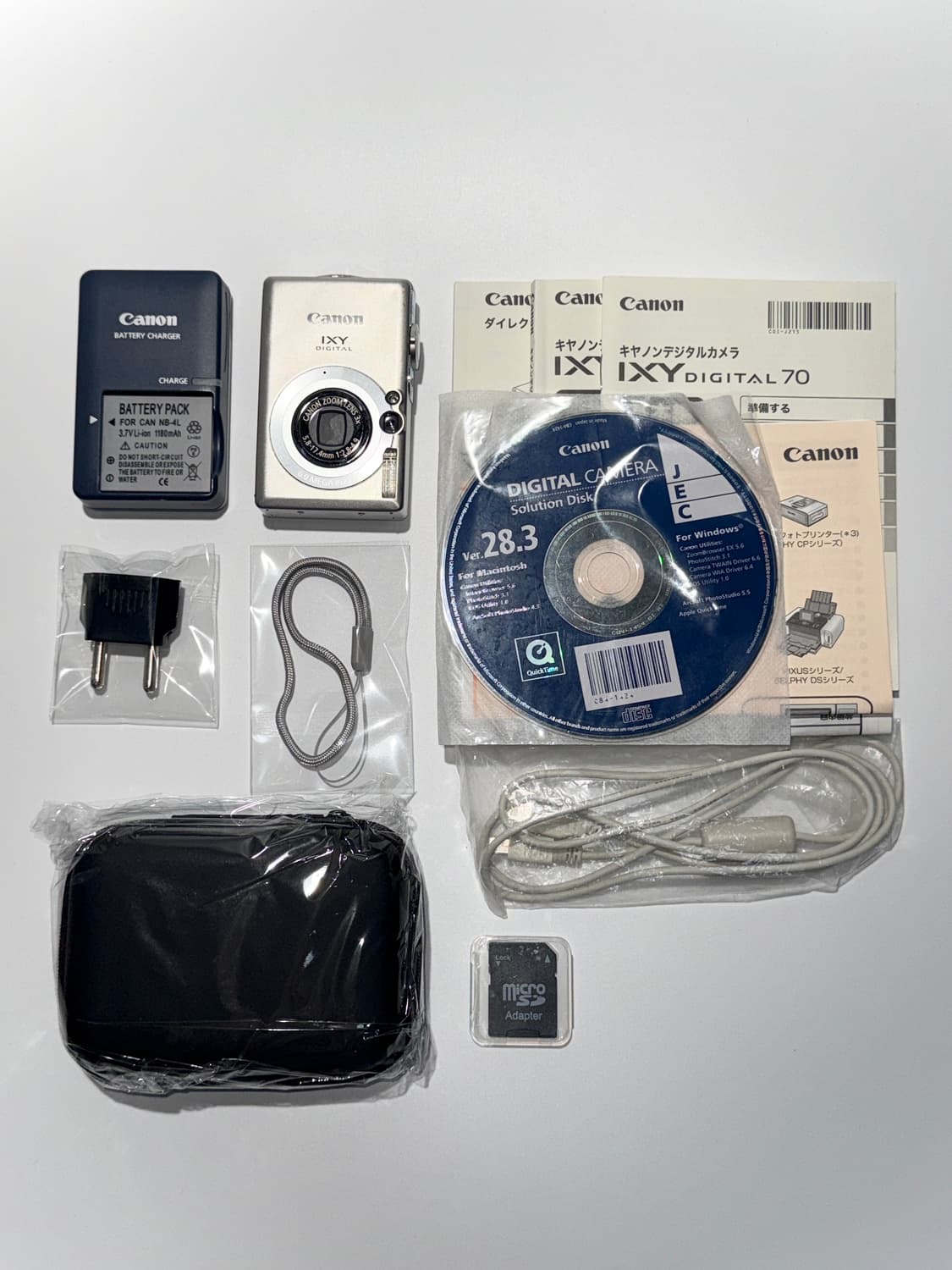 [풀구성!] 캐논 익시 ixy70 (익서스 ixus60) 실버 디카 상품이미지3