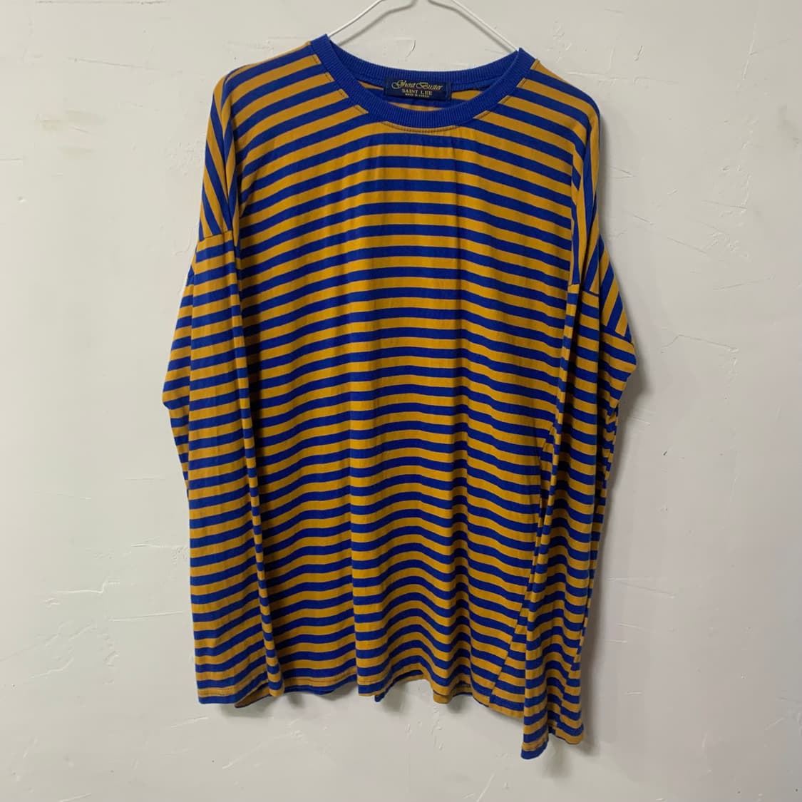 (95) 세인트리 골드/블루 스트라이프 티셔츠 상품이미지1
