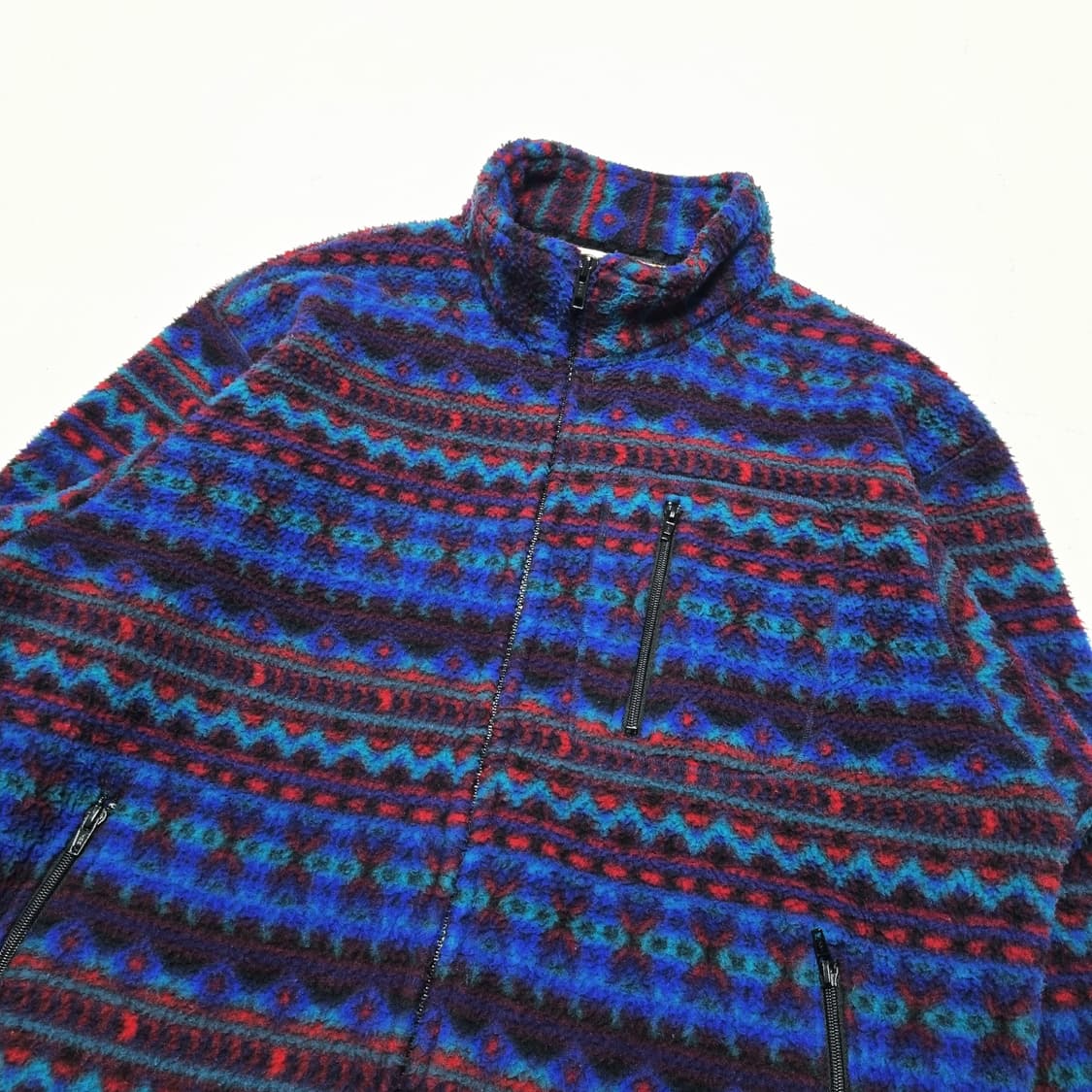 90S 빈티지 ST JHONSBAY 후리스 자켓 - L  상품이미지3