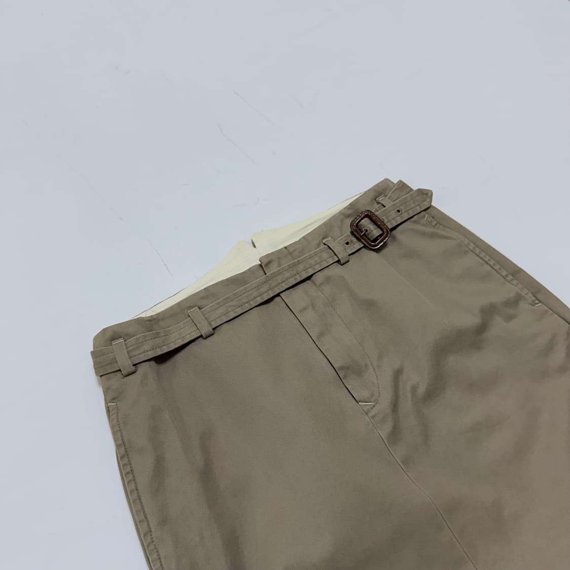90s폴로 랄프로렌 웨스턴 버클 스커트 상품이미지2