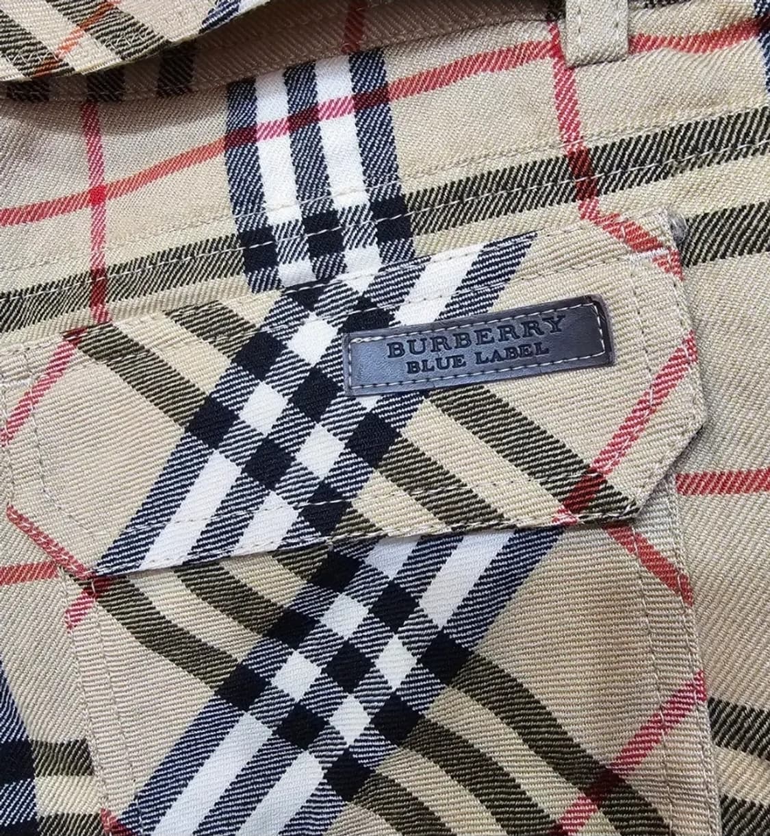 버버리 체크 리본 숏팬츠 상품이미지3