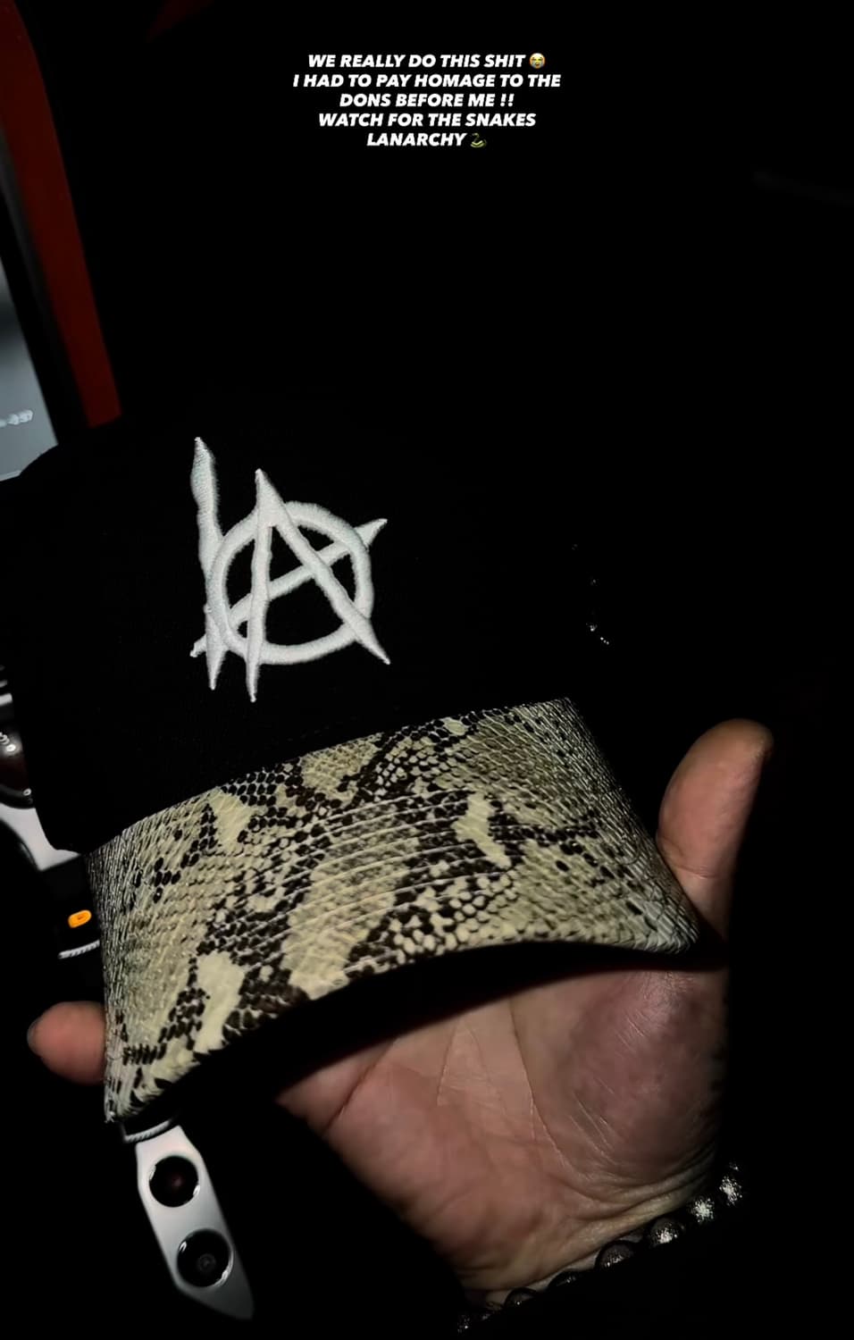 KILLTHEHYPE 킬더하입 KTHLA LAnarchy 뱀피 스냅백 상품이미지8