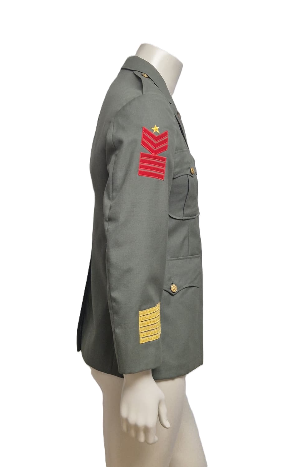 육군 구형 보병 원사 정복 전투복 상의 자켓 (S) 상품이미지3