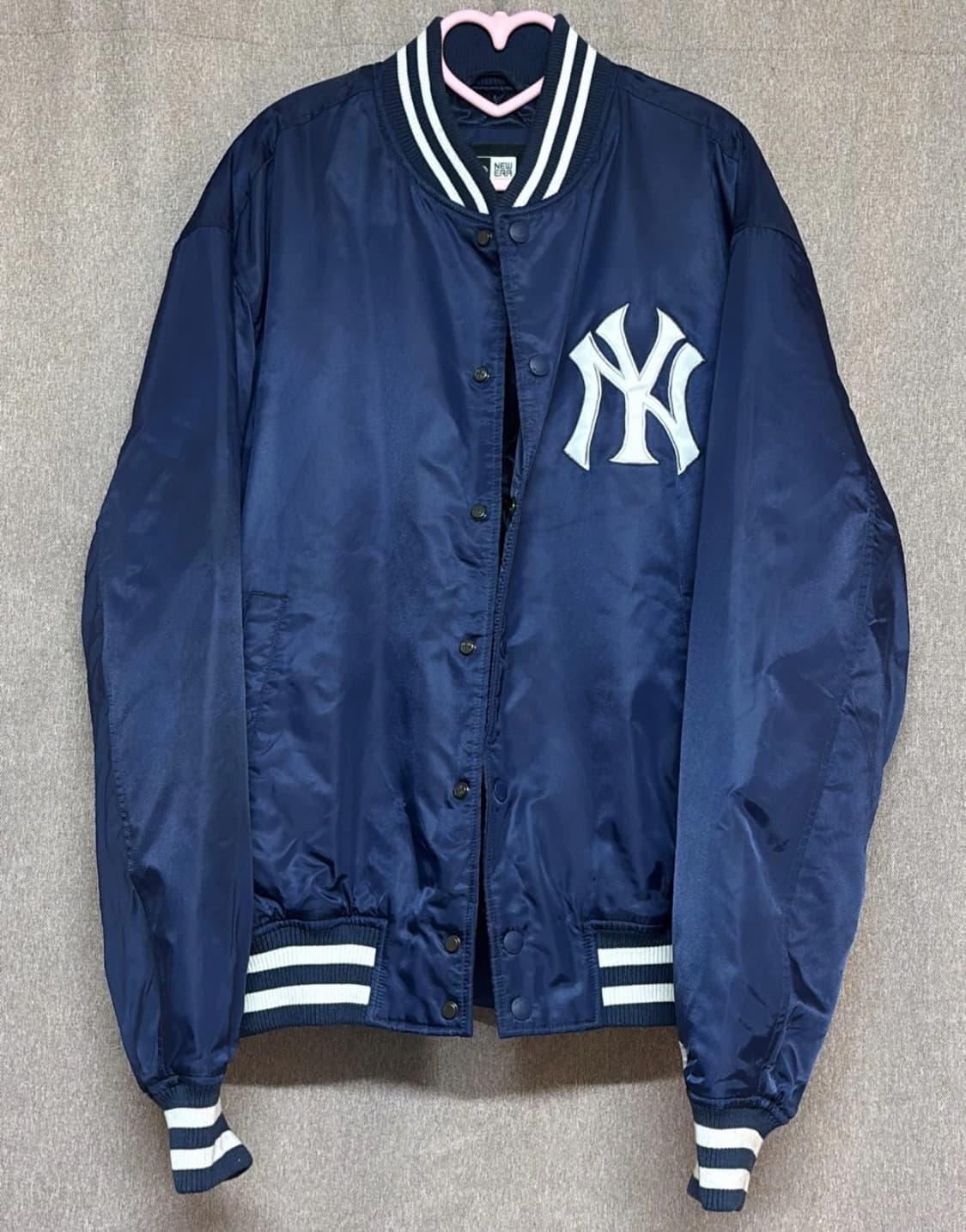뉴에라 NY 양키스 네이비 야구 점퍼 xl 상품이미지1