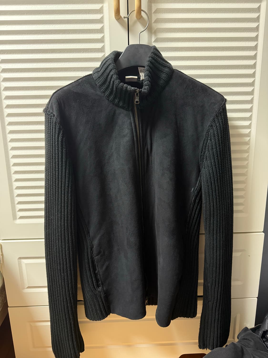 아르마니 퍼 니트집업 상품이미지1