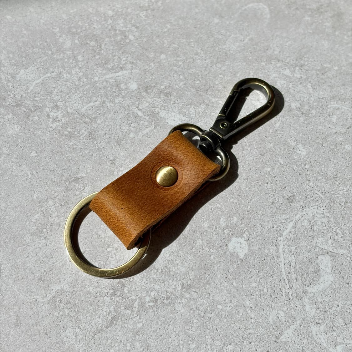 Oribell 베지터블 소가죽 멀티 유틸리티 키링 열쇠고리 상품이미지2