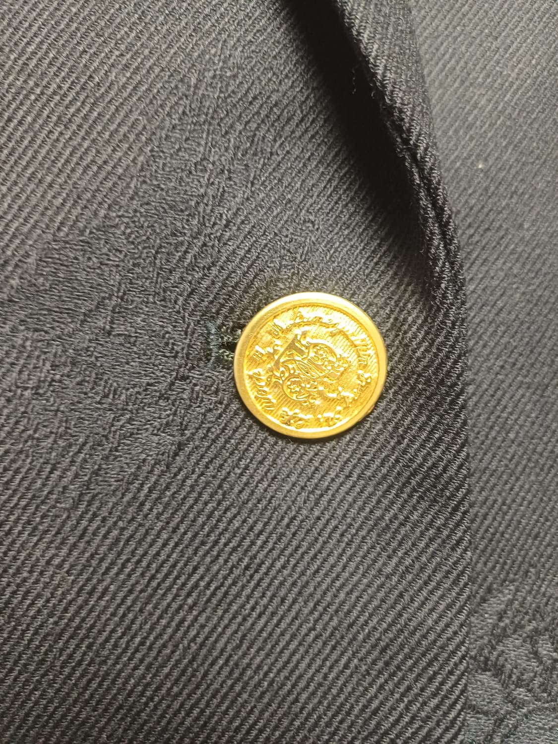 버버리(Burberrys) 기사 자카드 네이비 금장 블레이저 상품이미지6