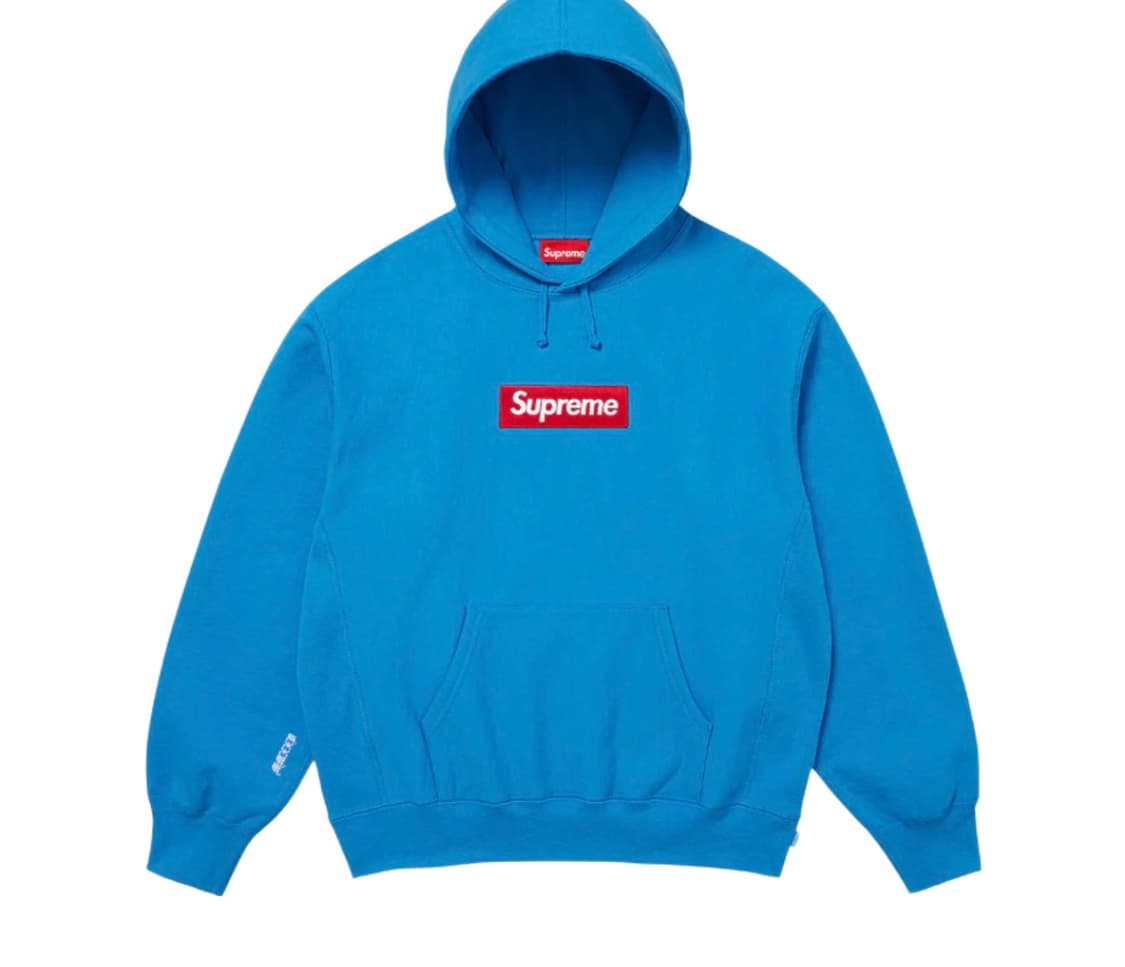 슈프림 박스로고 후드 시안 XL 상품이미지1