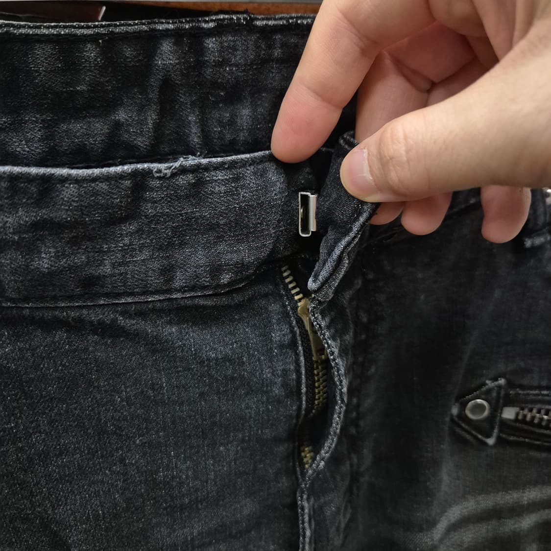 발망 바이커 데님 팬츠 50 상품이미지3