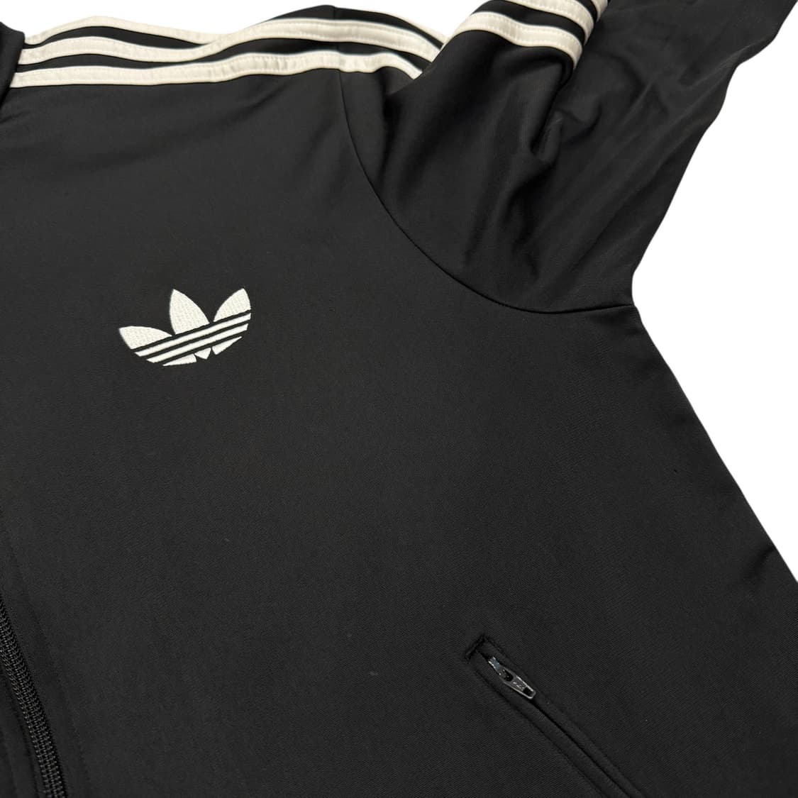 아디다스 빈티지 구파 파이어버드 블랙 검흰 트랙탑 져지 자켓 XL 상품이미지6