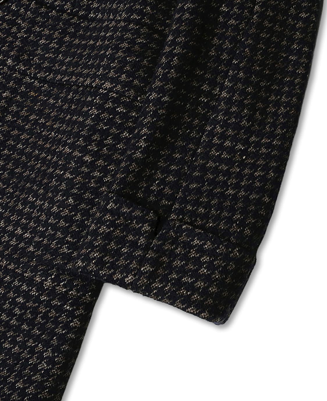 라르디니 [Lardini] 라나 울 리노 플랙스 패턴 이태리 폴로 코트 상품이미지4