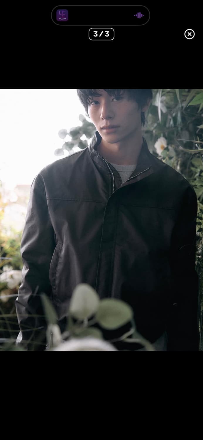 런디 어반 크롭 왁스 자켓 블랙 2사이즈 상품이미지2